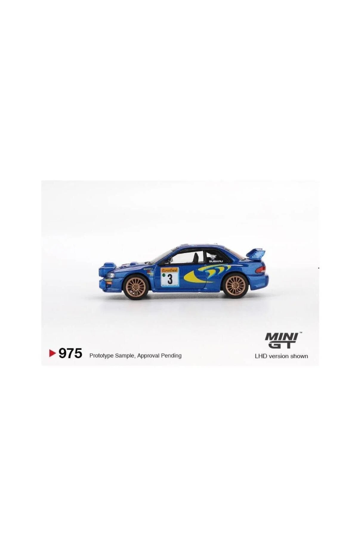 Subaru Impreza WRC98 #3 1998 Rally Monte-Carlo 3rd Place (Factory Sealed)