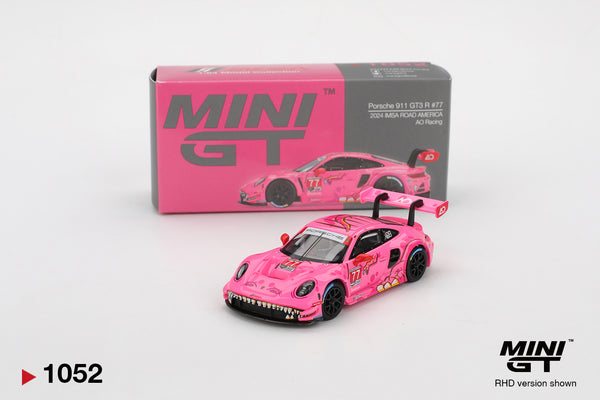 Porsche 911 GT3 R 77 AO Racing 2024 IMSA Road America (Box Version - Factory Sealed)