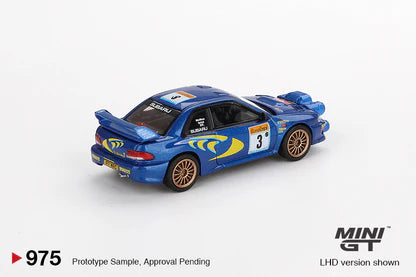 Subaru Impreza WRC98 #3 1998 Rally Monte-Carlo 3rd Place (Factory Sealed)