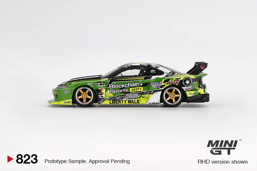 LB Super Silhouette Nissan S15 SIlvia #555 V2 2024 Formula Drift Japan (Open Box -Mint Condition)