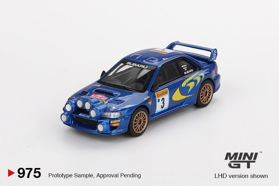 Subaru Impreza WRC98 #3 1998 Rally Monte-Carlo 3rd Place (Factory Sealed)
