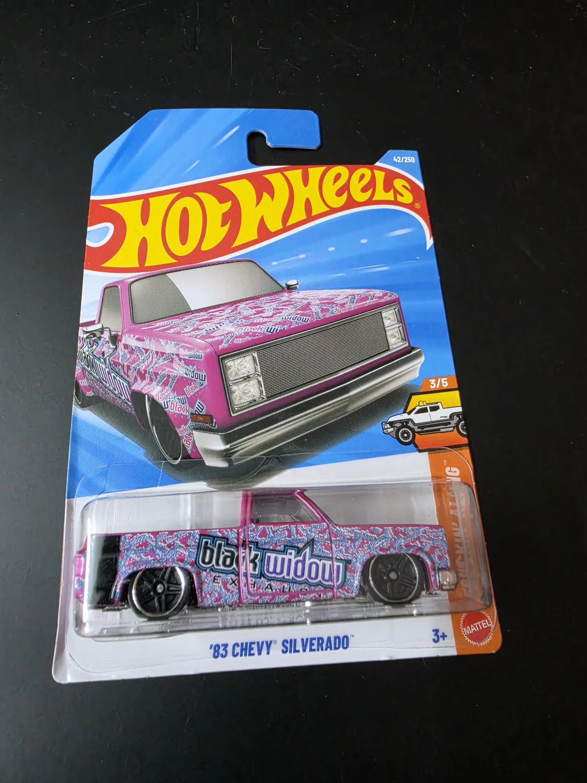 83 Chevy Silverado Black Window
