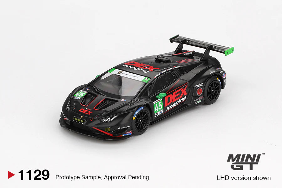 Lamborghini Huracan GT3 Evo2 #45 Dex Imaging 2024 IMSA - Box