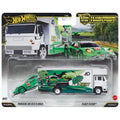 Hotwheels 1:64 Premium Team Transport Porsche 911 GT3 R (992) Rexy & Fleet Flyer #97