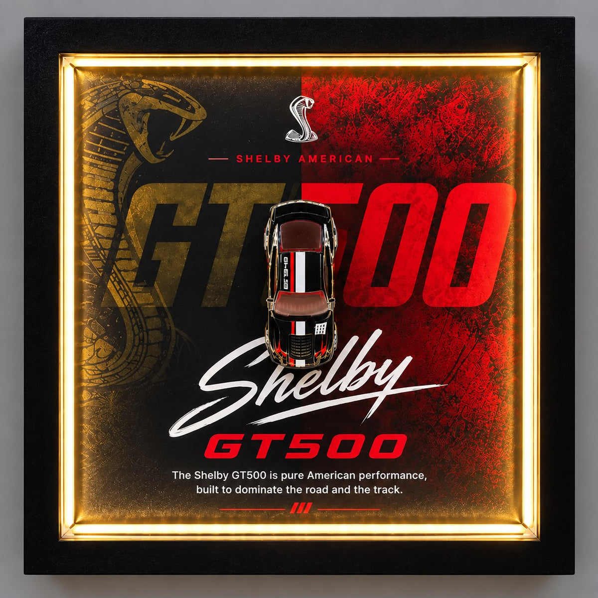 Shelby GT 500 LED Box Frame