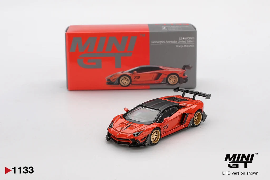 LB Works Lamborghini Aventador Limited Edition Orange MDX 2025