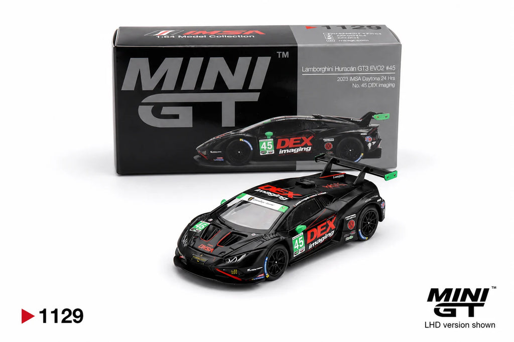 Lamborghini Huracan GT3 Evo2 #45 Dex Imaging 2024 IMSA - Box