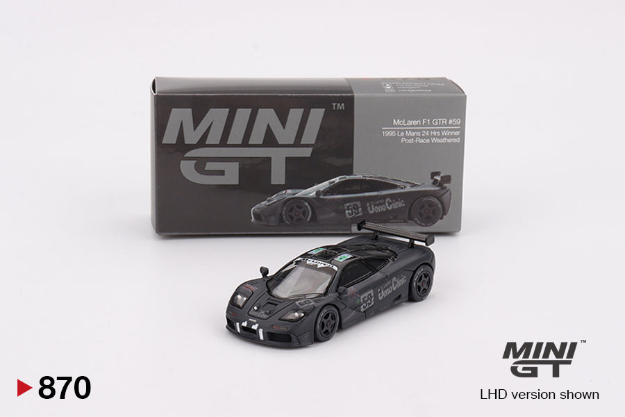 Mclaren F1 GTR #59 (1995 Le Mans 24 Hrs Winner Post-race Weathered)