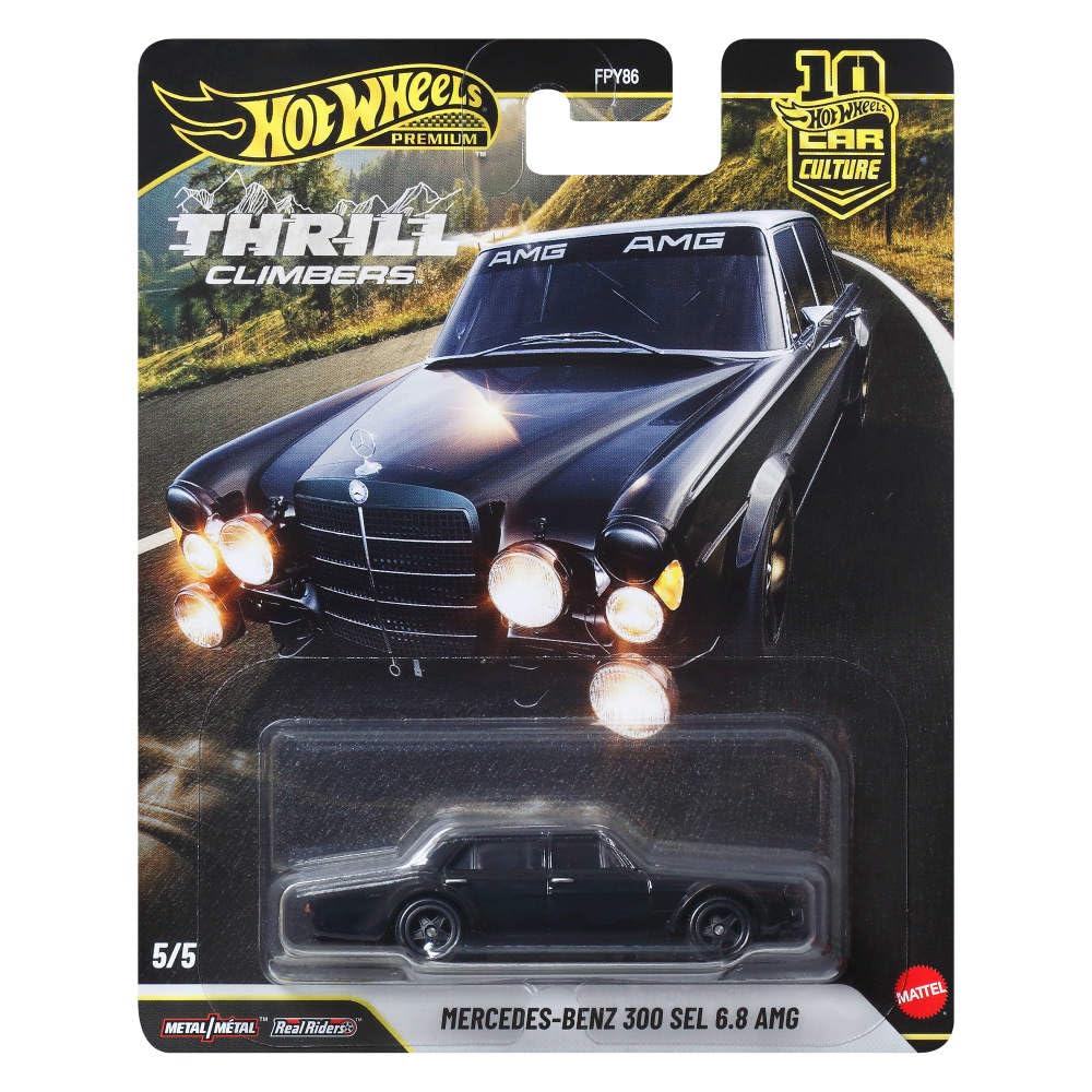 Hotwheels Premium Mercedes-Bens 300 SEL 6.8 AMG