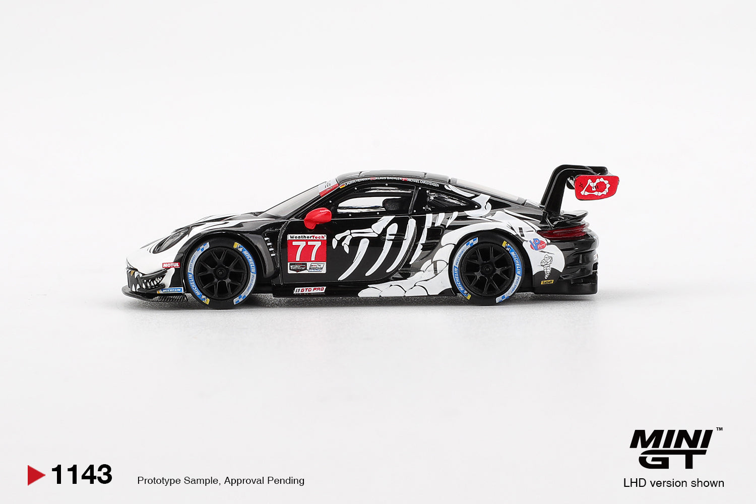PORSCHE 911 GT3 R77 AO RACING 2025 IMSA PETIT LE MANS