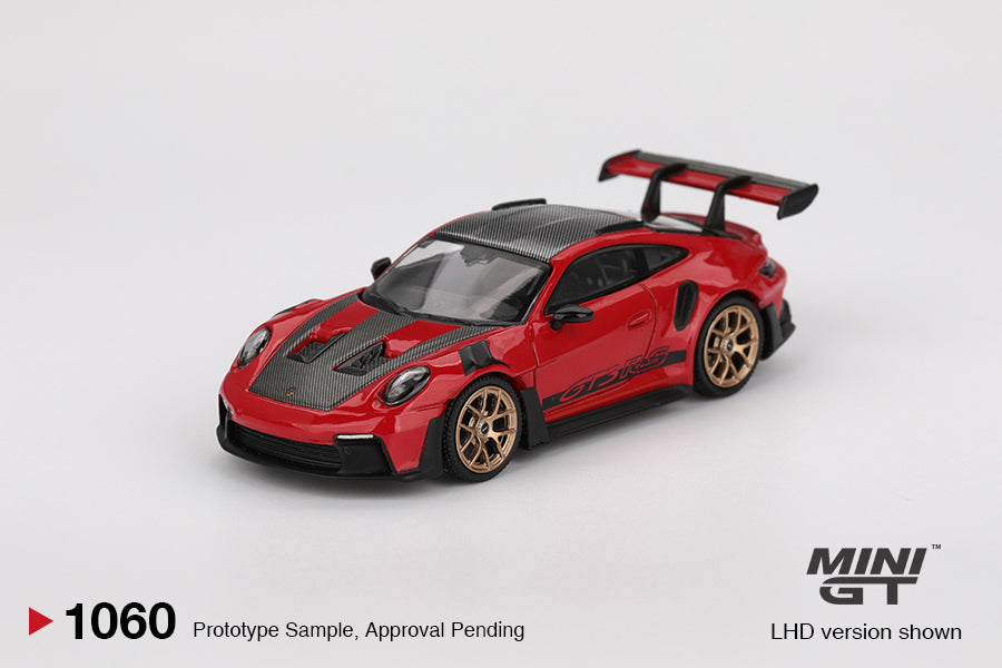 Porsche 911 GT3RS Weissach Package Guards Red - 1060