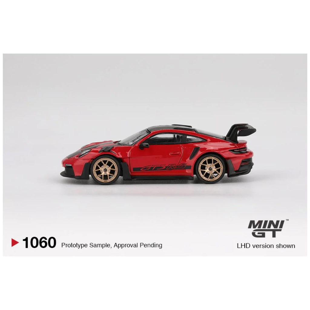 Porsche 911 GT3RS Weissach Package Guards Red - 1060
