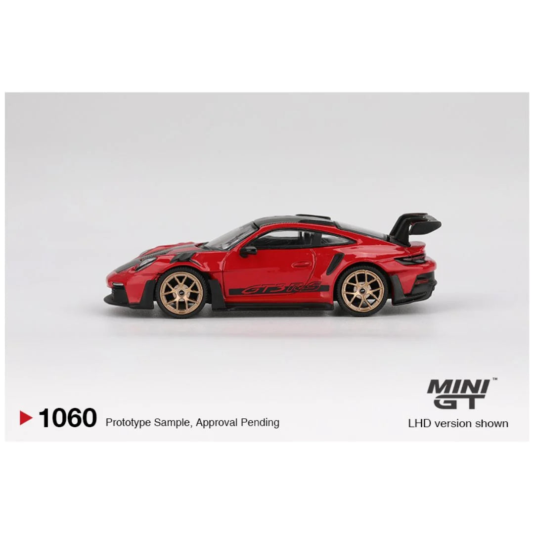 Porsche 911 GT3RS Weissach Package Guards Red - 1060 Blister Pack