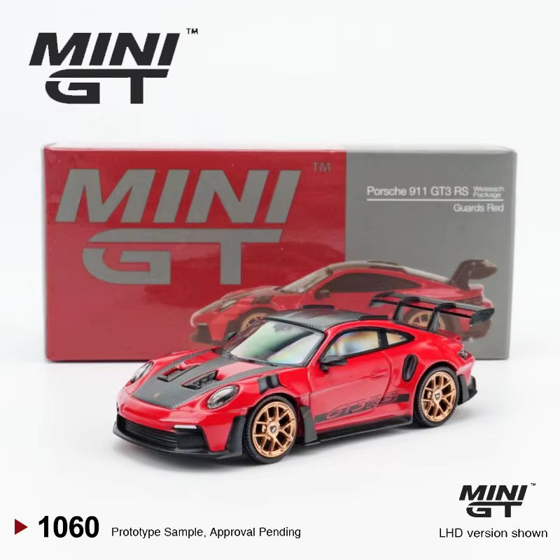 Porsche 911 GT3RS Weissach Package Guards Red - 1060
