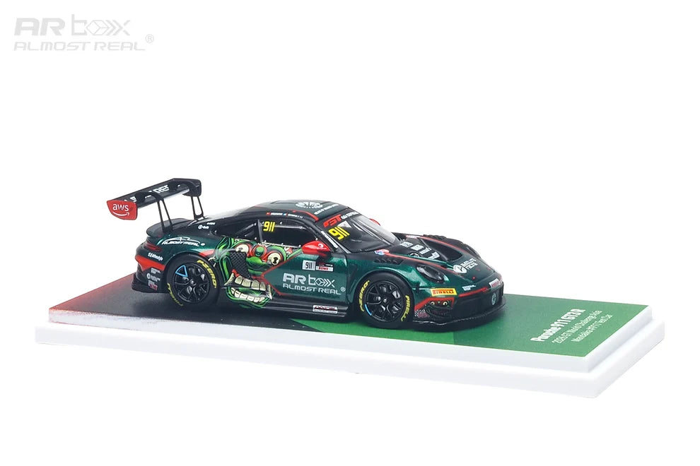 (Pre-Order) (640006011) AR Box - Porsche 911 GT3 R 2026 GT World Challenge Asia Mandalika #911 Test Car