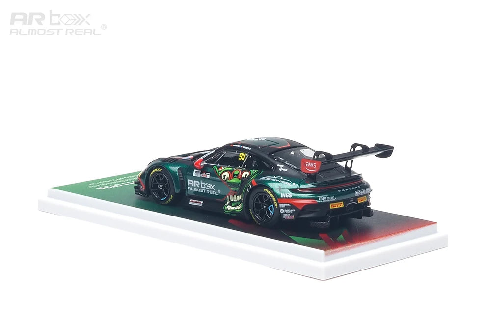 (Pre-Order) (640006011) AR Box - Porsche 911 GT3 R 2026 GT World Challenge Asia Mandalika #911 Test Car