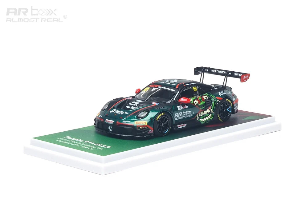 (Pre-Order) (640006011) AR Box - Porsche 911 GT3 R 2026 GT World Challenge Asia Mandalika #911 Test Car