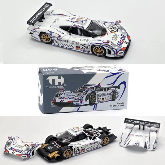 Trends Hobby Porsche 911 GT1 LM 1998 White