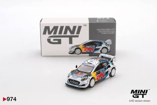 UNSELAED MINT Ford Puma Rally1 #13 2024 Rally Monte Carlo M-Sport Ford WRT