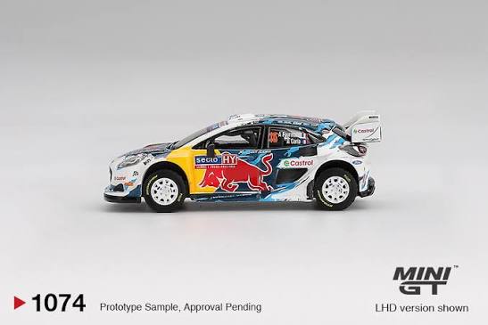 UNSELAED MINT Ford Puma Rally1 #13 2024 Rally Monte Carlo M-Sport Ford WRT
