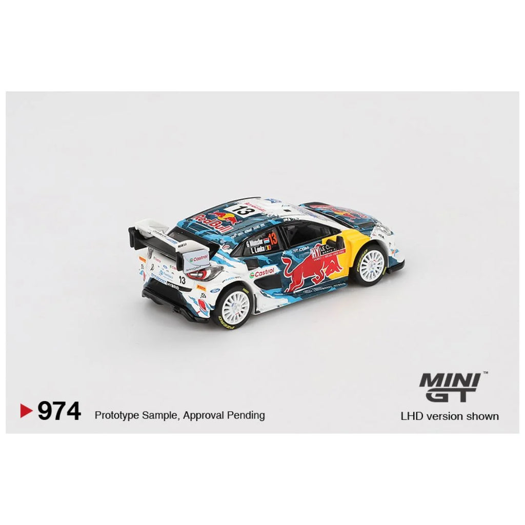 UNSELAED MINT Ford Puma Rally1 #13 2024 Rally Monte Carlo M-Sport Ford WRT