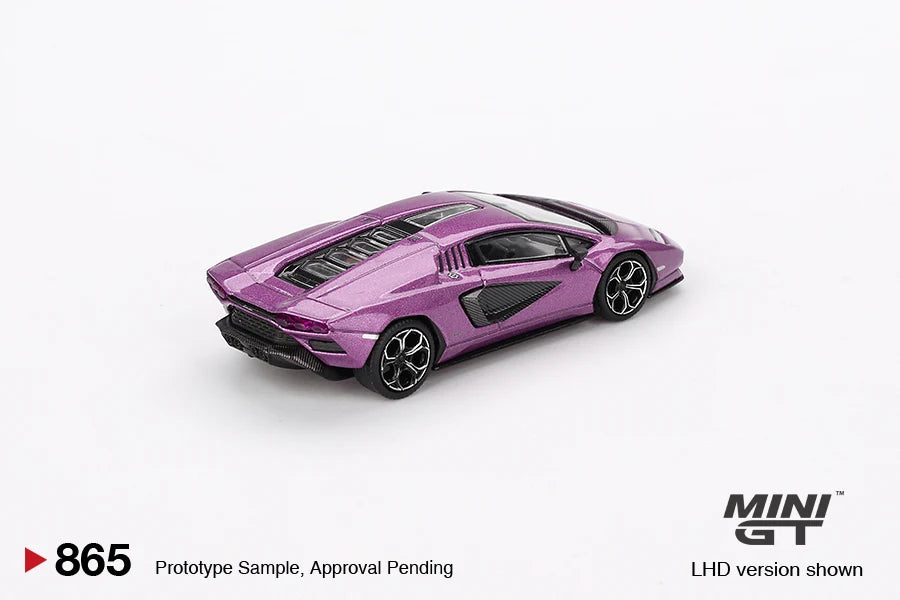 UNSELAED MINT Lamborghini Countach LPI 800-4 Viola 30th 865