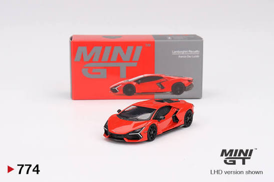 UNSELAED MINT Lamborghini Revuelto Arancio Dac Lucido