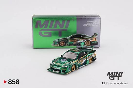 UNSELAED MINT Nissan Silvia (S15) LB-Super Silhouette LBWK 2024 Fausto Racing